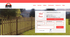 Desktop Screenshot of idealfenceofmadison.com